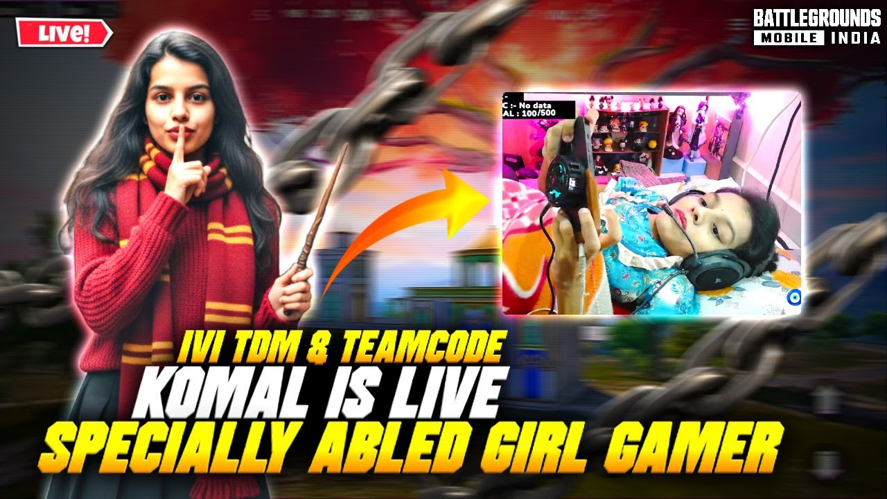 BGMI LIVE 4.1 UPDATE LIVE 🔴 SOLO VS SQUAD | KOMAL IS BACK 
