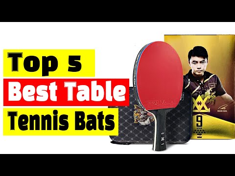 أفضل مضارب تنس احترافية أفضل 5 مضارب تنس طاولة لعام 2025