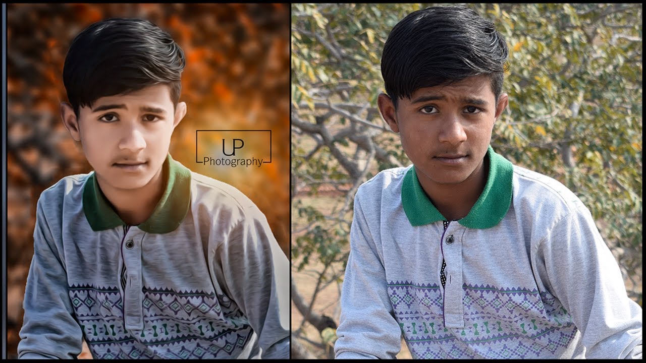 Photoshop Cb Editing Tutorial | High Contrast Oil Paint Effects