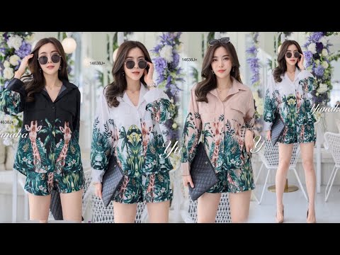 แฟชั่นชุดทํางาน เสื้อผ้าผู้หญิง ชุดใส่ทํางาน
