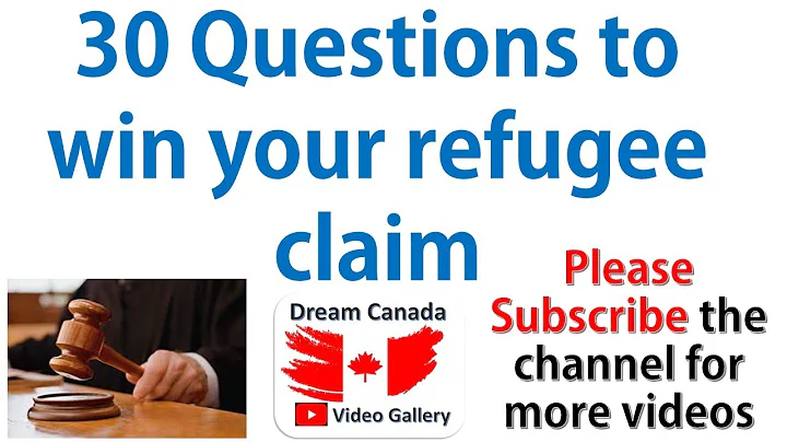 Refugee Hearing Questions; Win your claim/case