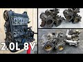 Golf Mk1 2.0L 8v Engine Swap - Pt1: Full Dellorto DHLA Rebuild