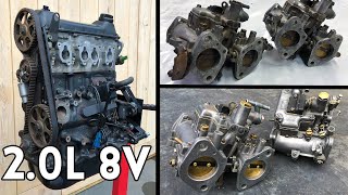 Golf Mk1 2.0L 8v Engine Swap - Pt1: Full Dellorto DHLA Rebuild