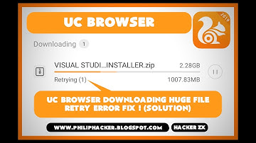 UC Browser Retry Error Fix & Solution || Hacker zx