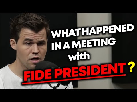 Magnus Carlsen Reveals the Meeting with FIDE President about World Chess Championship
