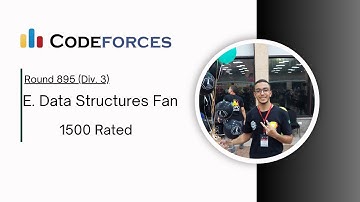 E  Data Structures Fan Codeforces Round 895 (Div. 3) (عربي)