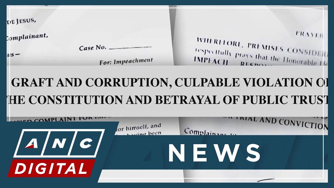 Duterte's arrest, alleged drug addiction and budget kickbacks cited as reasons for Marcos impeach