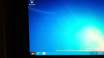 Windows 8 Developer Preview first run