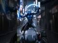 Guerrier Cyberpunk