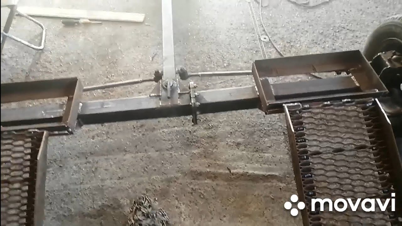 Автомобильный подкат или жесткая сцепка, своими руками - YouTube