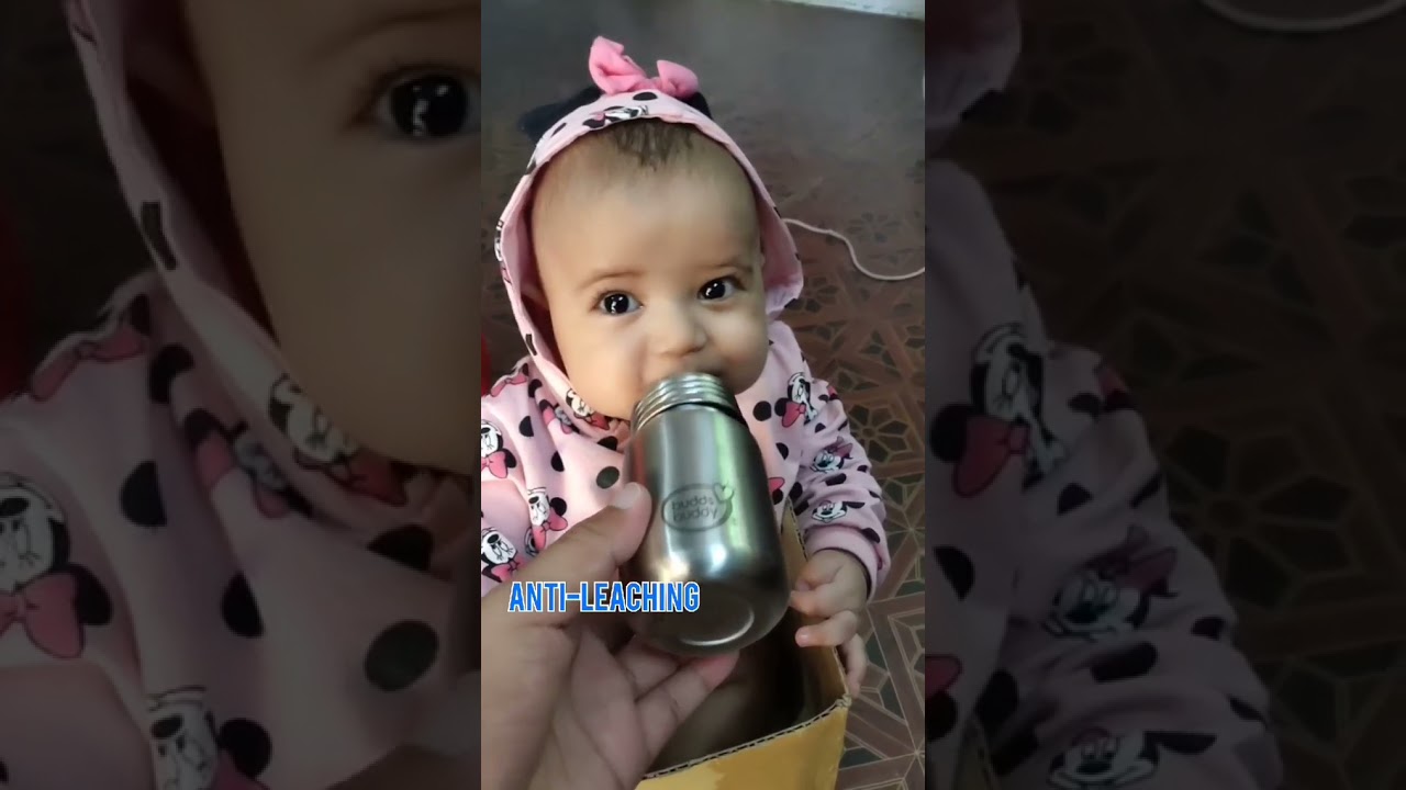 Buddsbuddy Stainless Steel Baby Bottle