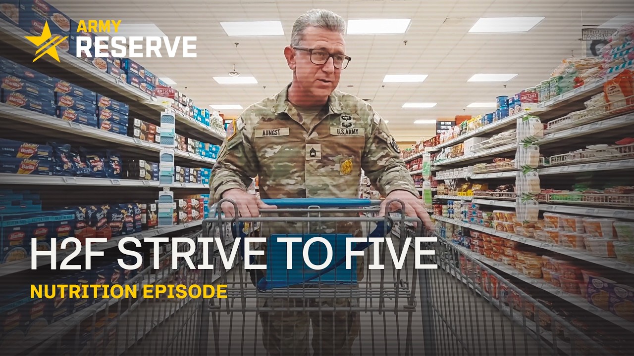 The Army Reserve is releasing episode two of its Holistic Health and Fitness (H2F) Nutrition Readiness series, supporting Soldier and Family readiness through healthy nutrition and performance-based eating habits.

This episode highlights Army Wellness Center resources, including body composition assessments and nutrition counseling, and features a healthy culinary competition demonstrating practical nutrition strategies for Soldiers and Families. It reinforces the connection between nutrition, performance, recovery, and readiness.

Good nutrition fuels the mission, supporting Soldier, leader, and Family readiness across the force.