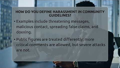 How Do You Define Harassment In Community Guidelines? - Everyday-Networking
