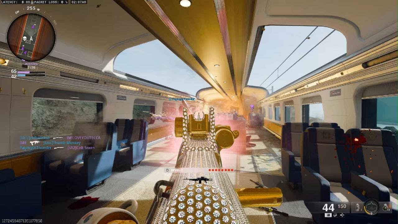 Call of Duty Black Ops 6 Multiplayer Bullet Train Guy Didn't Expected ...