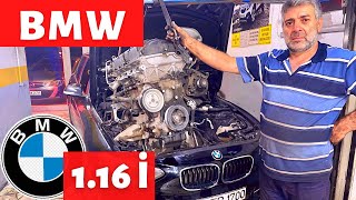WE DOWNLOAD THE BMW ENGINE!! (Is the price determined?) OIL PRESSURE FAILURE and Bmw 116i Chronic