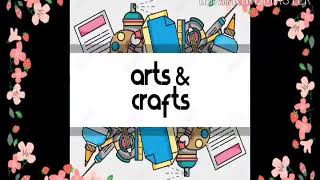 Class - K.g. -2 Tinker Bell Art And Craft