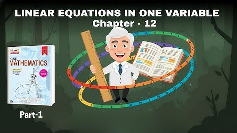 Frank ICSE Mathematics |Class 8 | Ch 12 | Linear Equations in One Variable | Ex 12.1 | P-1
