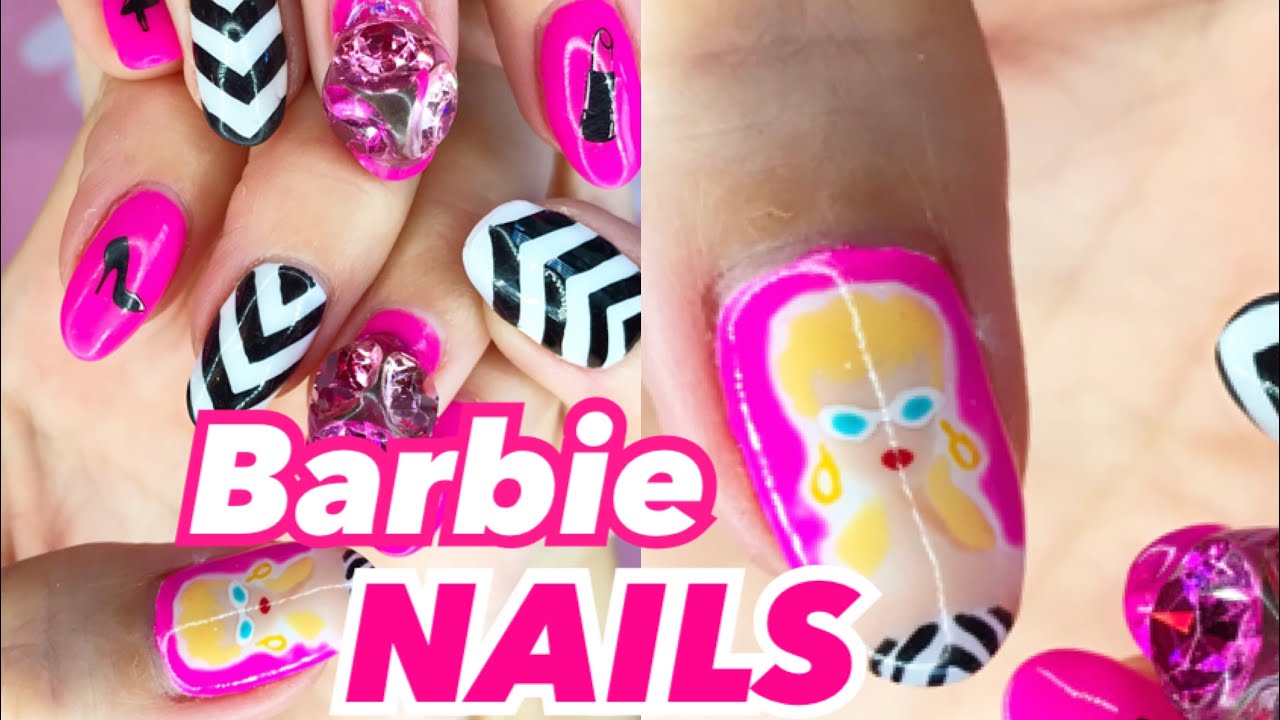 Barbie Inspired Nail Designs - wide 4