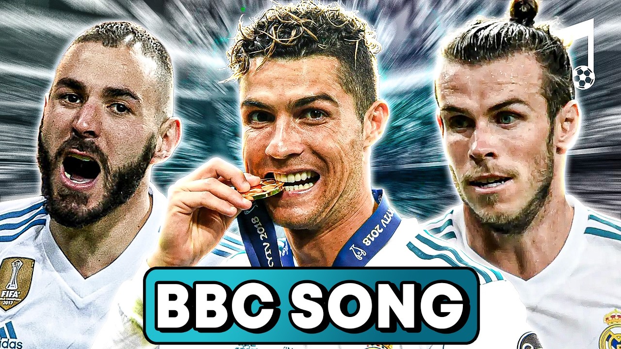 ♫ BBC (RONALDO, BENZEMA, BALE) | Parody Shape of You - Ed Sheeran