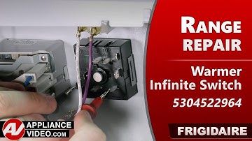Frigidaire Stove - Element Will Not Turn On - Warmer Element Infinite Switch Repair
