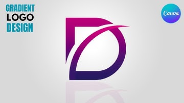 How to Create gradient logo in canva ? | Canva Logo Design lHow to make a Logo in canva