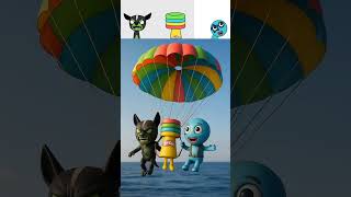 sprunki OC Zygarde X Play-Doh X Emoji 62 X  Parasailing real life #sprunki #incredibox