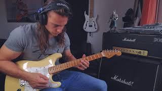 Europe - The Final Countdown Solo Cover - YJM Fender - Marshall YJM100