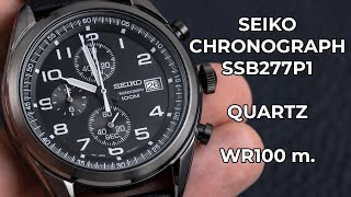 Мужские кварцевые часы Seiko SSB277P1
