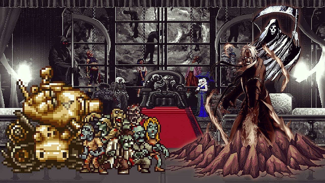 [KOF Mugen] Metal Slug Team Vs 16 Ultimate Fighters + Rugal Soul Team ...