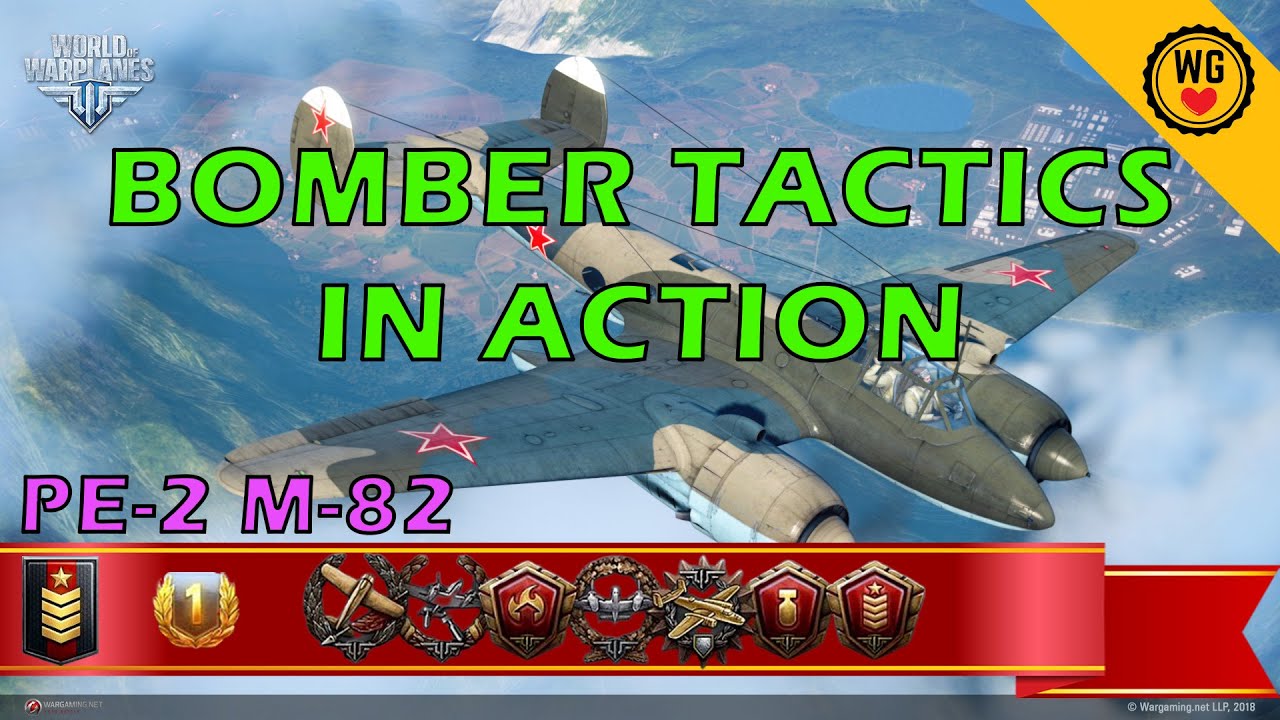 Bomber tactics in action - wowp replay.