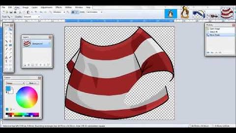 Club Penguin Tutorials: How to make a icon