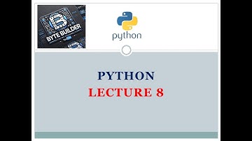 Python Tutorial for Beginners || Day 8 with Python
