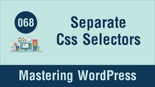 Mastering WordPress in Arabic #068 - Separate Pages Css Selectors
