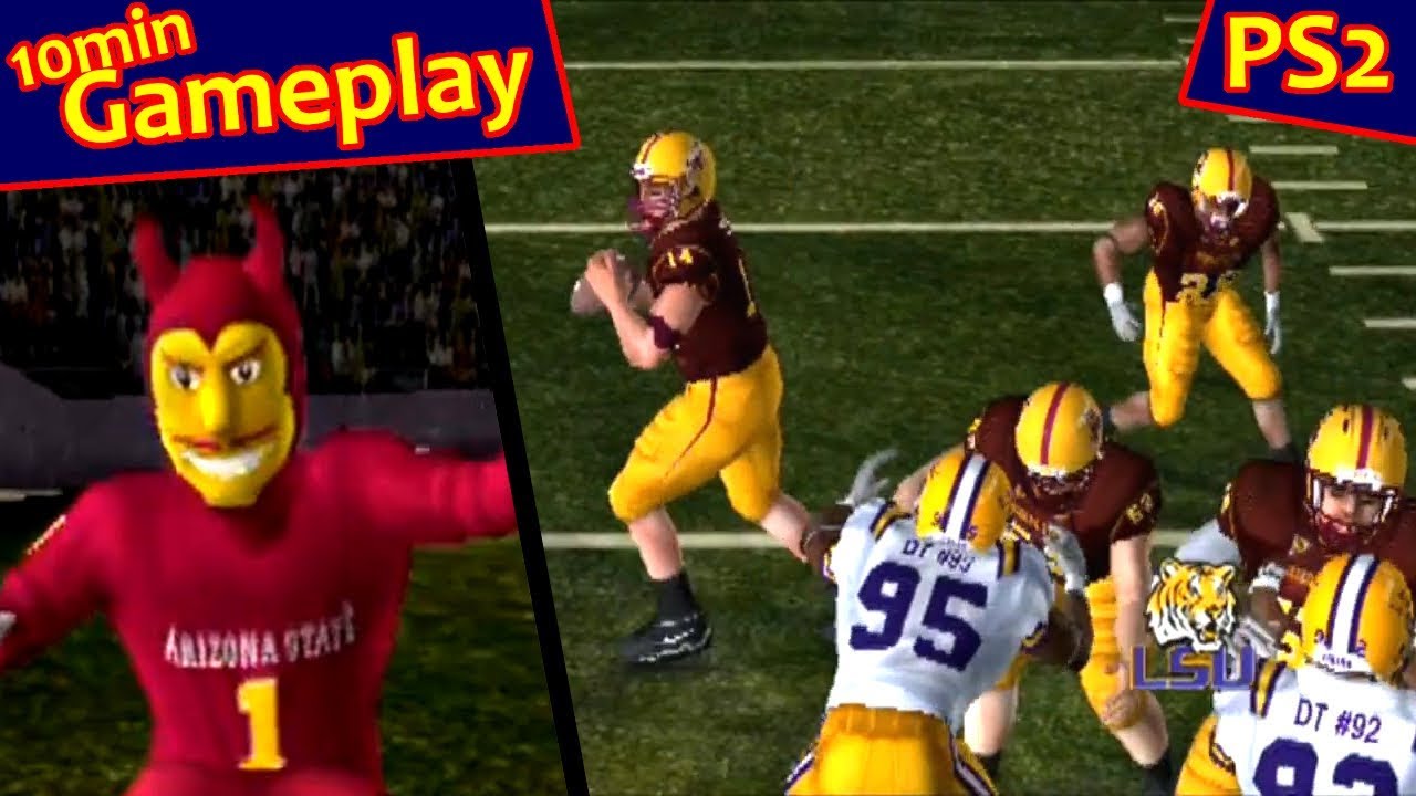 NCAA Football 11 (PS2) Gameplay - YouTube