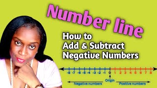 #Number Line | Easy way to add or subtract negative numbers