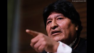 Evo Morales Boliviako presidente ohia