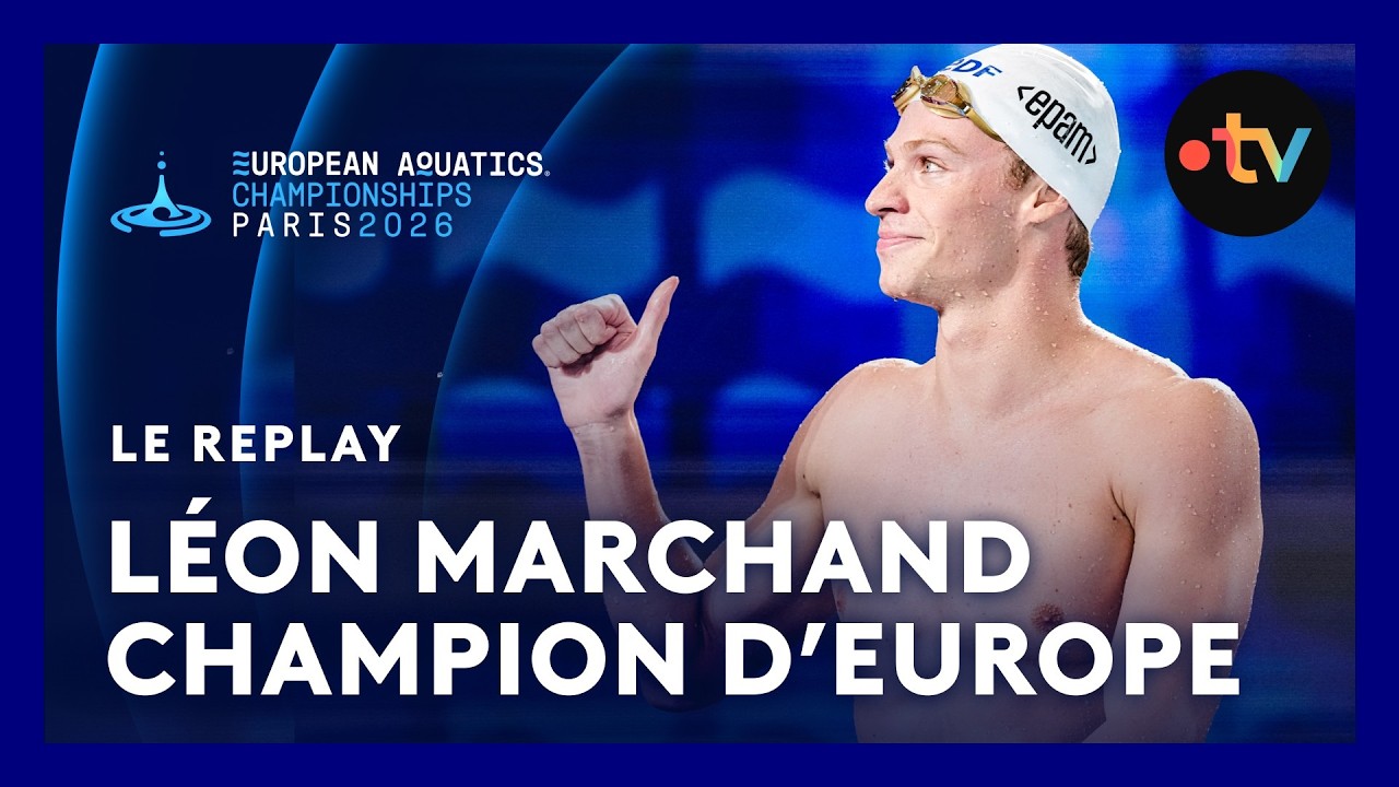 Paris 2026 : Léon Marchand SACRÉ sur le 200 m papillon !