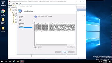 Installing Windows 10 with MDT & WDS in Server 2016 Part 2