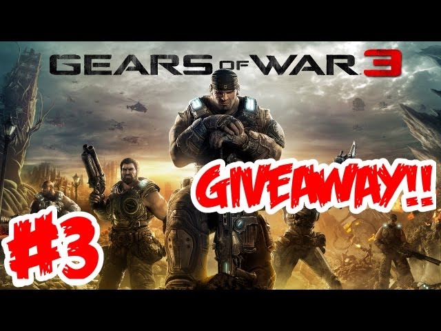Gears of War 3 Walkthrough Part 3 [ Act 1 - Chapter 2 ] HD - GIVEAWAY!! - Let's Play (Gameplay)