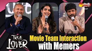 True Lover Movie Team Interaction with Memers | Manikandan | Producer SKN | @SakshiTVET