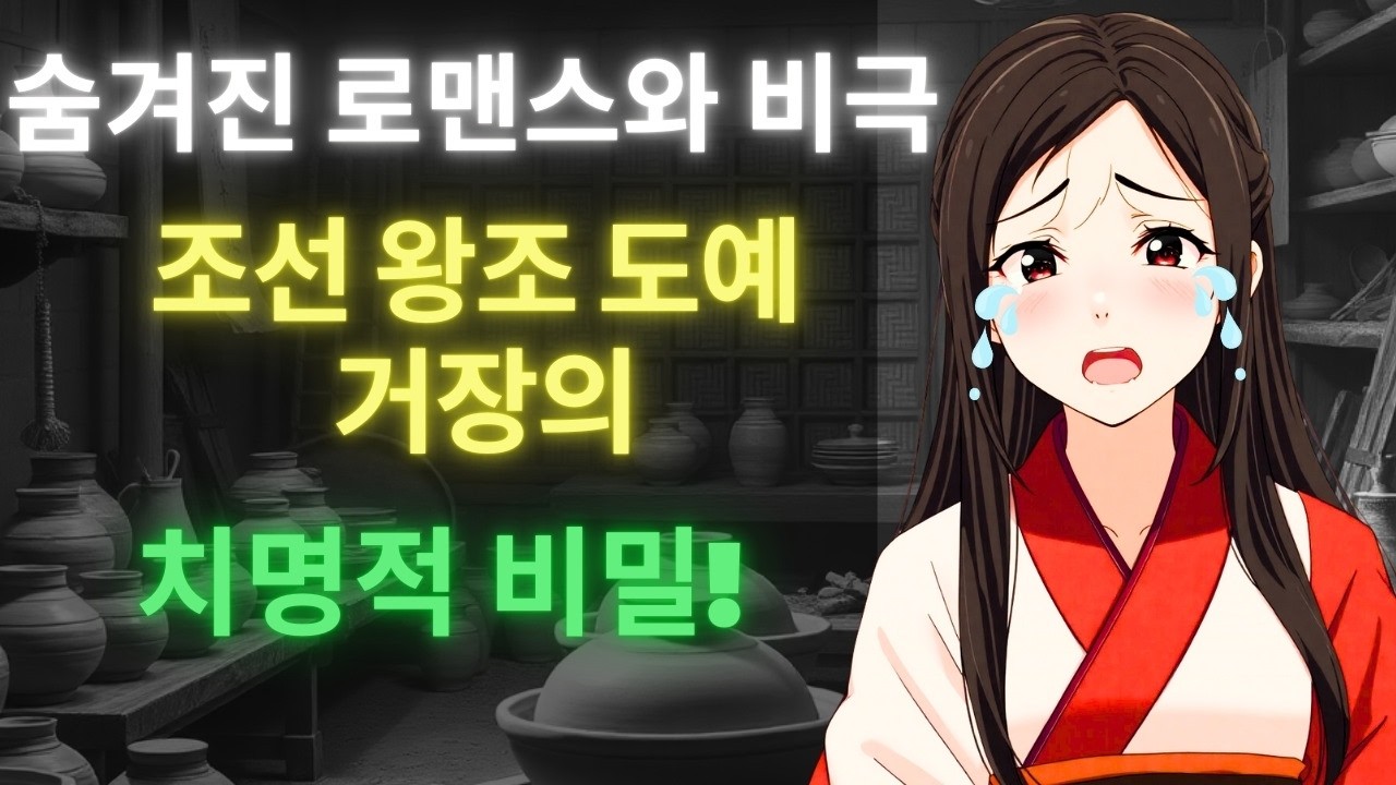 숨겨진 로맨스와 비극: 조선 왕조 도예 거장의 치명적 비밀! 그들은 몰랐다, 그는 사실