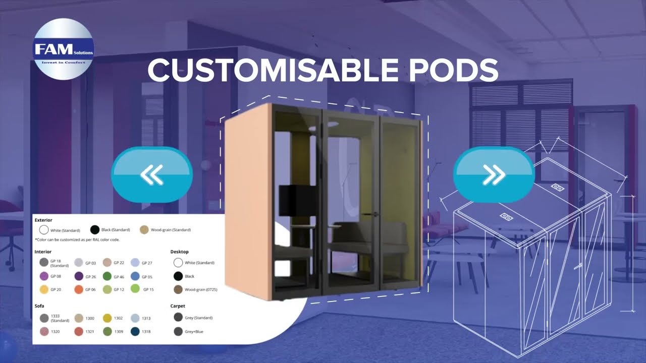 FAM Solutions Cube - Privacy Pod