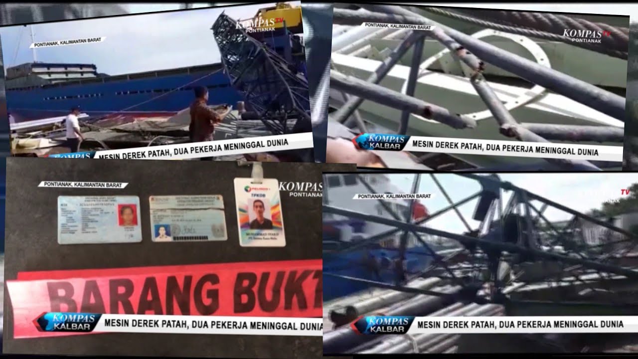 Mesin Derek Patah Dua Pekerja Meninggal Dunia Youtube