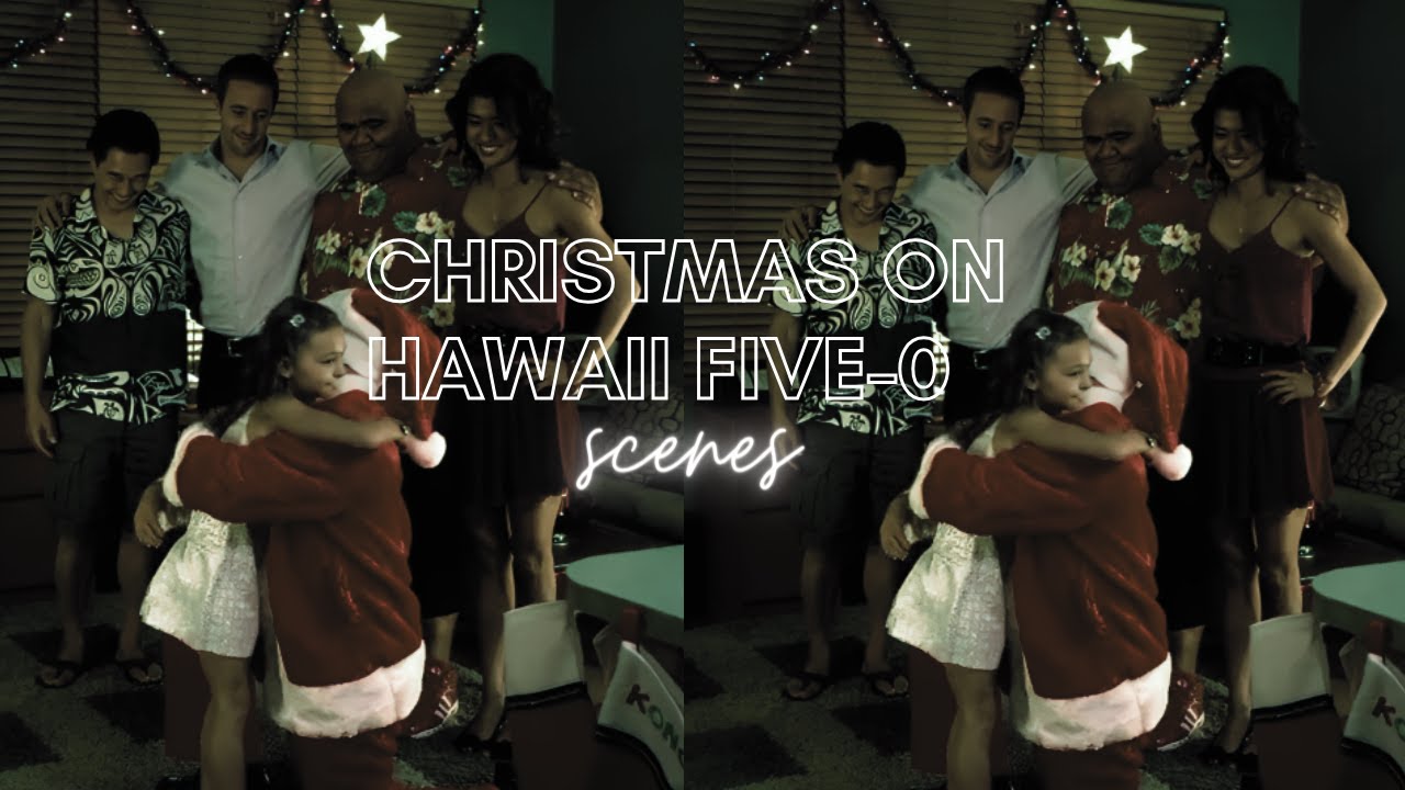 christmas scenes on hawaii five  0