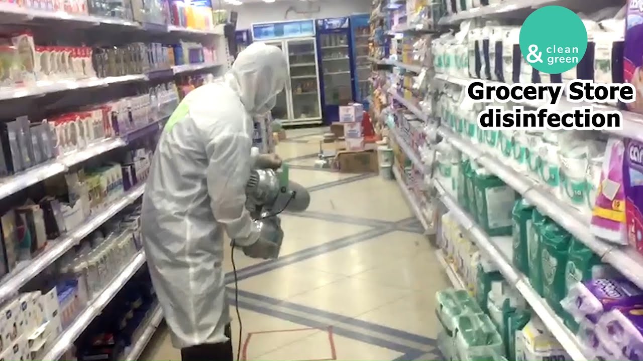 Commercial Disinfection Services - Grocery Store