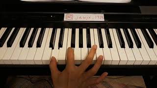 Bedroom - " Nothing Lasts " Piano Intro Tutorial