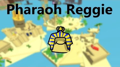 How to get "Pharaoh Reggie" FTR