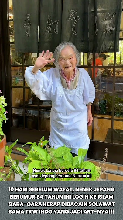 10 DAYS BEFORE HER DEATH, THIS JAPANESE GRANDMOTHER CONVERTED TO ISLAM BECAUSE OF LOT OFTEN HEARI...