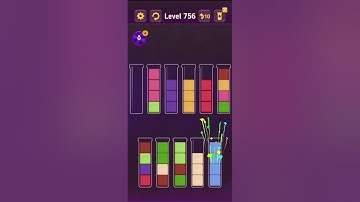 Block King Sort Puzzle - Level 751 to 760 - All without adding columns
