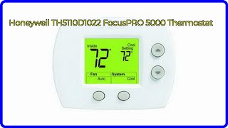 REVIEW (2026): Honeywell TH5110D1022 FocusPRO 5000 Thermostat. ESSENTIAL details.